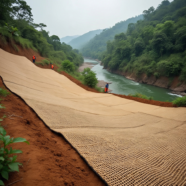 Biodegradable erosion control products